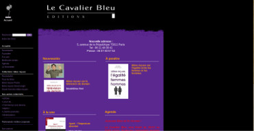 Les éditions du CAVALIER BLEU