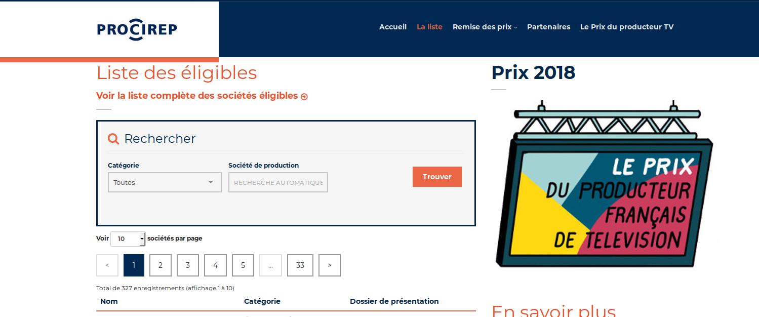 Prix du Producteur